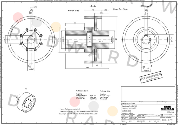 Tschan-SL BT 170 – St – VkR  price