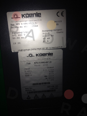 Küenle-KFU 4-090/45/1.5  price