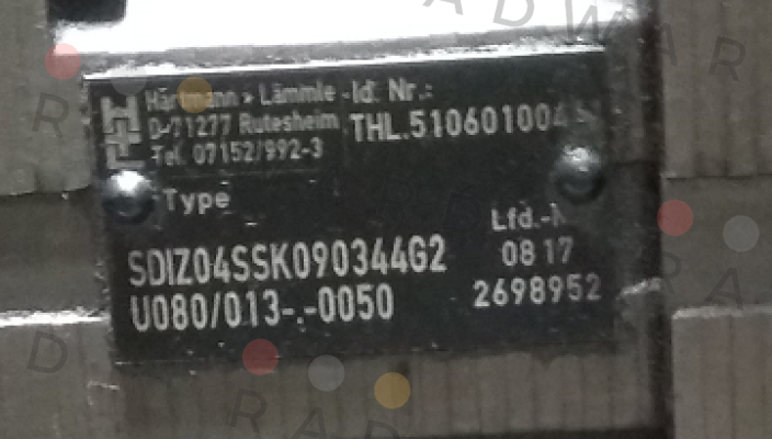 Voith-Typ: SDIZ04SSK090344G2U080/013-0050 price