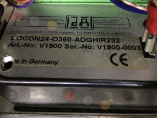 Deutschmann-Locon 24-0360-ADG-HIR/232*** Obsolete!! Replaced by LOCON 24-0360-A32DGI* price