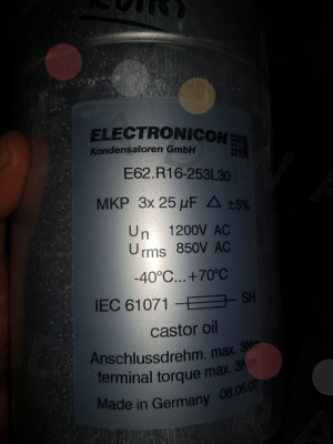 Electronicon-E62.R16-253L30 price
