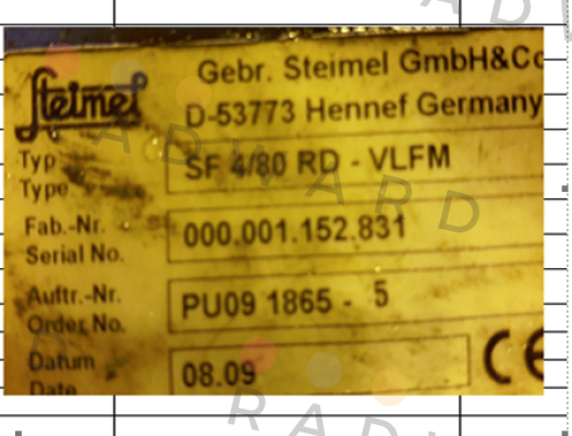 Steimel-ASF4-80RD-162584R price