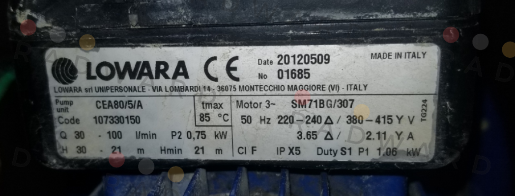 Lowara-CEA80/5/A price