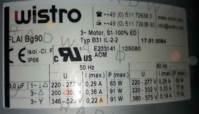 Wistro-17.01.0064 price