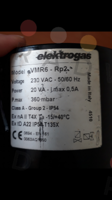 Elektrogas-VMR6-Rp2 - 230VAC - 360mbar price