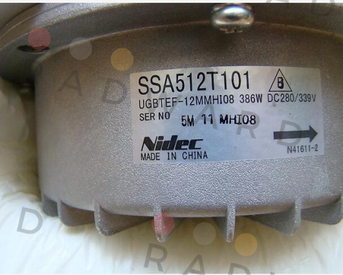 Nidec-SSA512T101   S/N:5M 11 MHI 08 OEM price