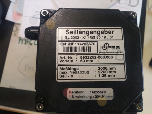 FSG Fernsteuergeräte-5932Z52-066.006 oem price