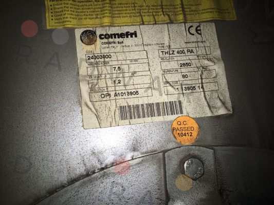 Comefri-THLZ 400 RA  price