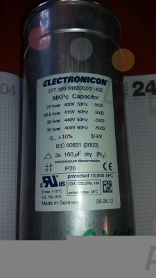 Electronicon-277.169-516600/221402, obsolete replaced by 275.186-516600 221402  price