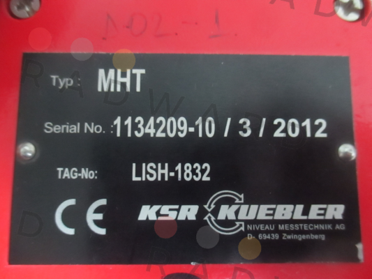 Ksr Kuebler-MHT price