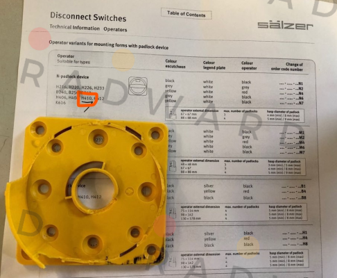Salzer-H410  price