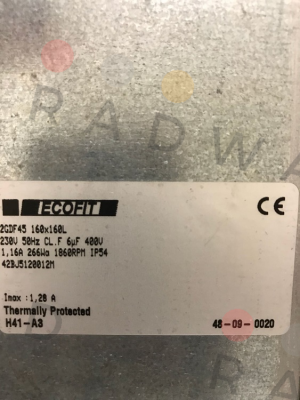 Ecofit-2GDF45-160x160L H41-A3 3 SP  price