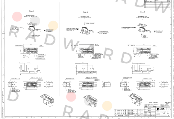 Lear (Grote Hartmann)-13561.601. 636 (Pack 1000 pieces) price