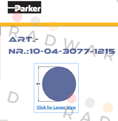 Parker-Art.-Nr.:10-04-3077-1215 price