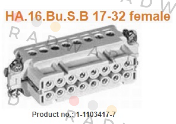 TE Connectivity (Tyco Electronics)-1-1103417-7  price