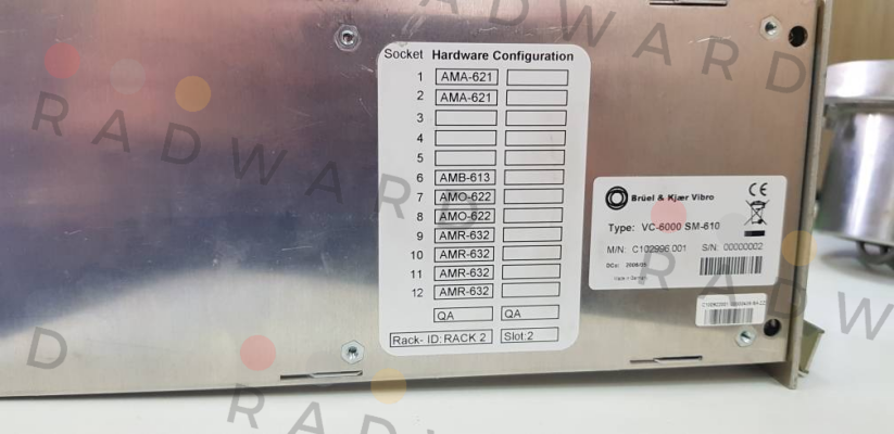 Bruel-Kjaer-Type:VC-6000 SM-610  price
