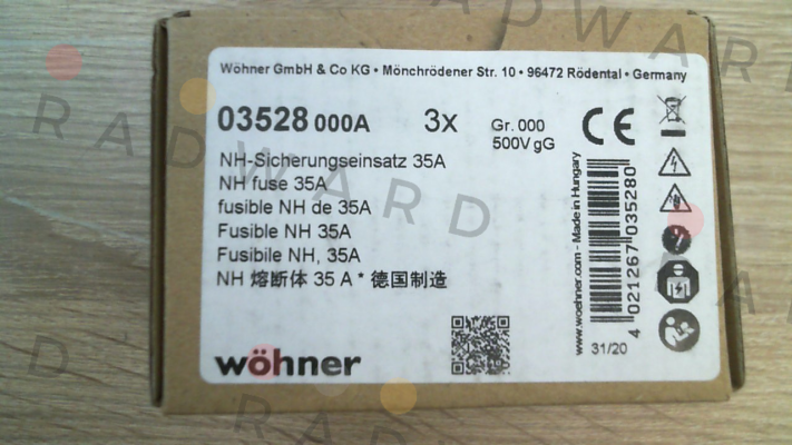 Wöhner-03528 (pack x3) price