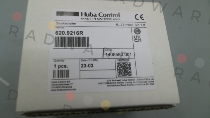 Huba Control-620.9216R price