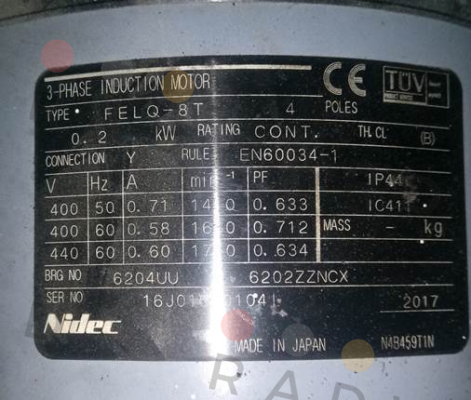 Nidec-FELQ-8T price