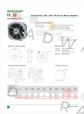 Salzer-PD225M-220 price