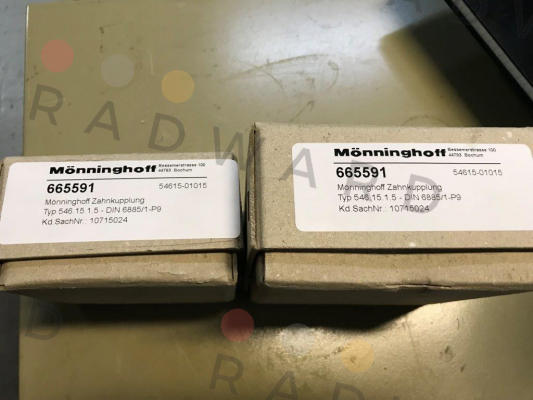 Monninghoff-546.15.1.5 - DIN6885/1-P9 (24V DC) price