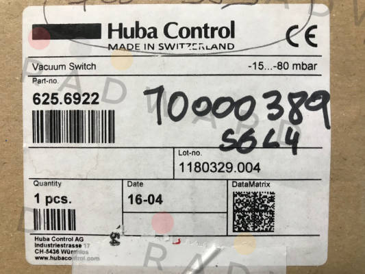 Huba Control-625.6922 OEM price