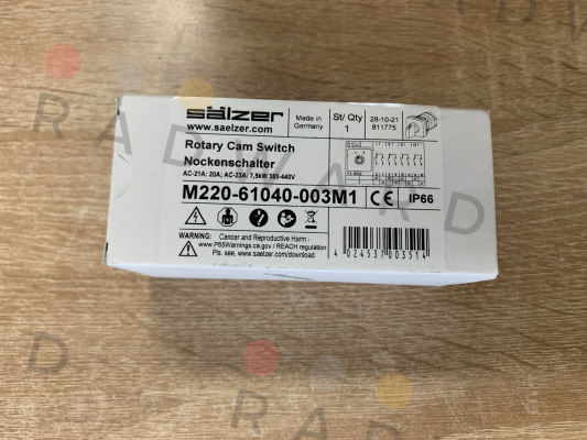 Salzer-M22061040-003M1 price