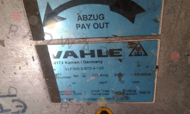 Vahle-VLF300-2-972-4-125-S-16 price