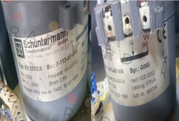 Schuntermann Transformatoren-P/N: 3-113-07-004, Type: RV 230/2.5 price