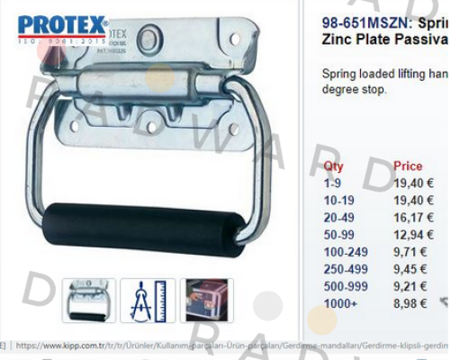 Protex-98-651MSZN price