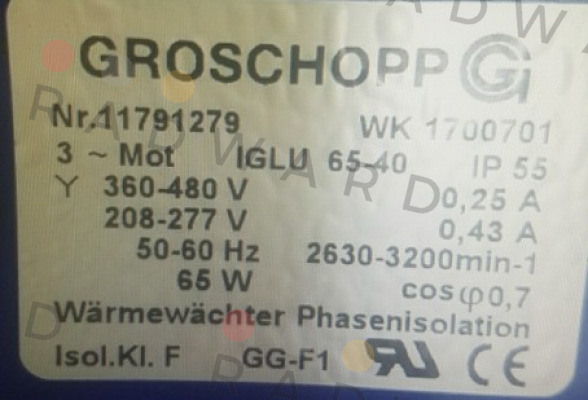 Groschopp-1791279) IGLU65-40 price