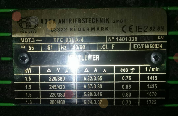 Electro Adda-TFC 90LA-4 price