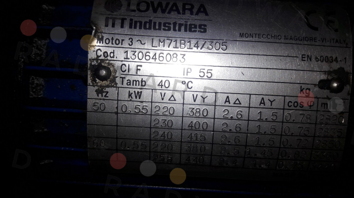 Lowara-LM71B14/305 price