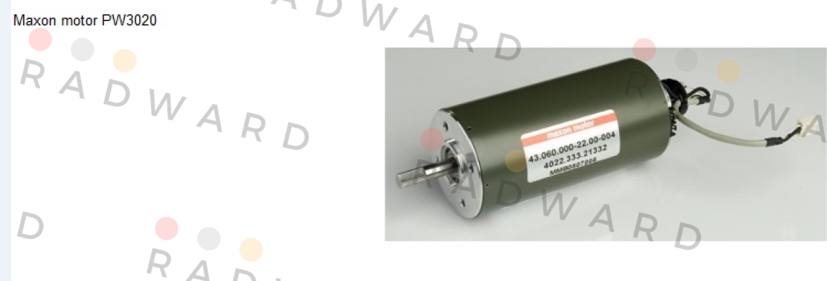 Maxon-PW3020 price