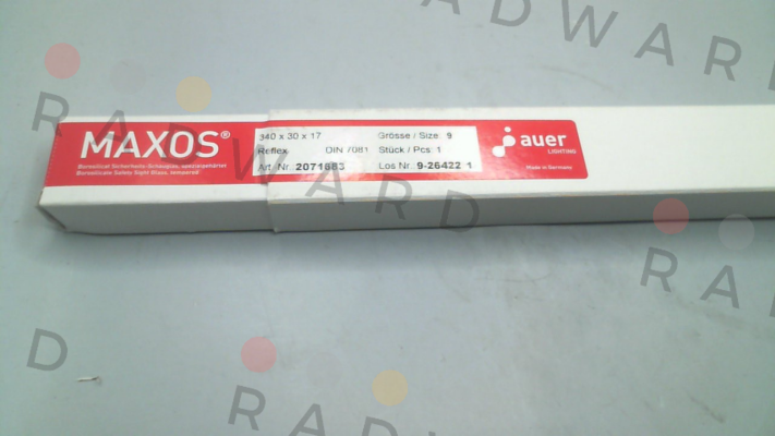 Maxos-DIN 7081-R 340x30x17 reflex price