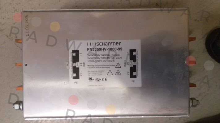 Schaffner-FN3359 HV-1000-99 price