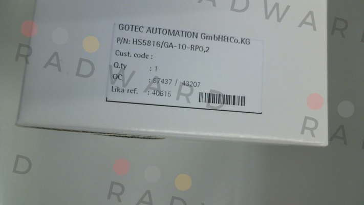 Lika-HS5816/GA-10-R-P0,2 price