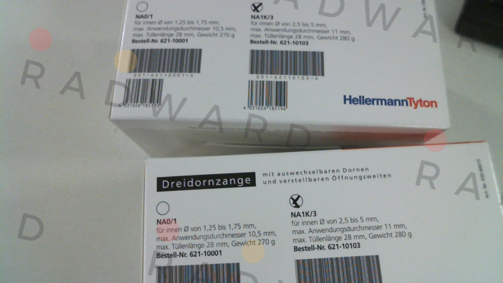 Hellermann Tyton-p/n: 621-10103, Type: NA1K/3 price
