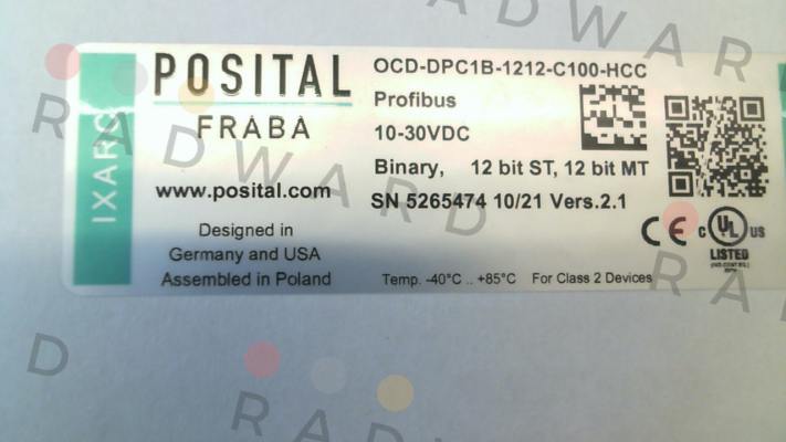Fraba-OCD-DPC1B-1212-C100-HCC price