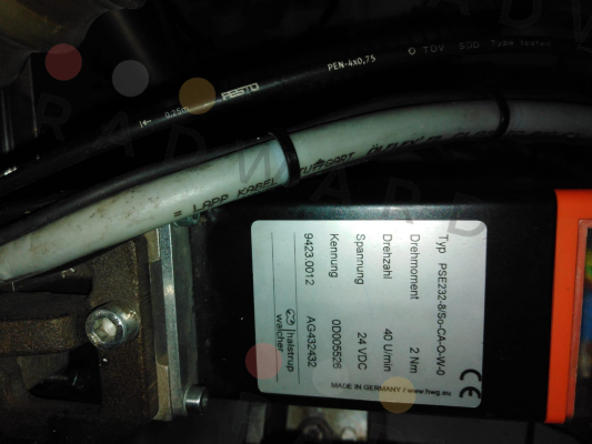 Halstrup Walcher-PSE232-8/So-CA-O-W-0 14924 (9423.0012) OEM price