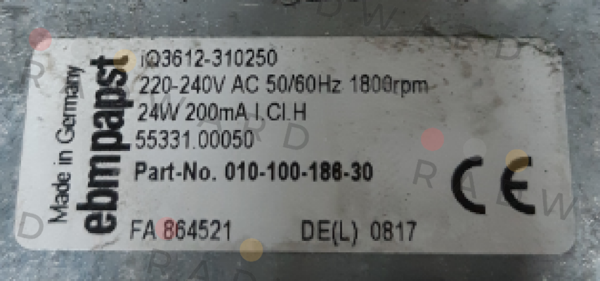 EBM Papst-010-100-188-30 price