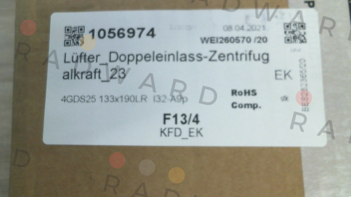 Ecofit-4GDS25 133x190LR I32-A9p /1056974 price