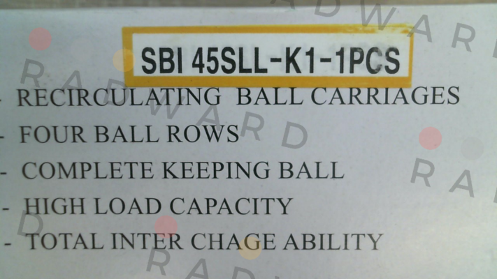 SBC Linear Rail System-SBI45SLL K1 price