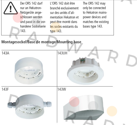 Hekatron-5000350 / TDS/ORS 143A price