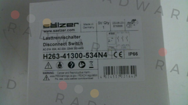 Salzer-H263-41300-534N4 price