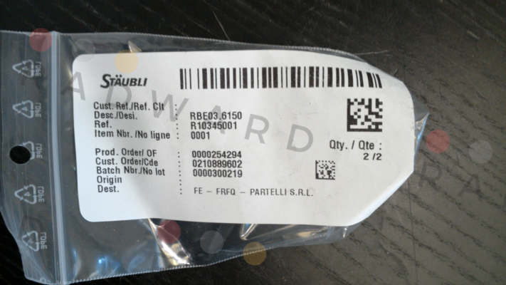 Staubli-RBE03.6150 price