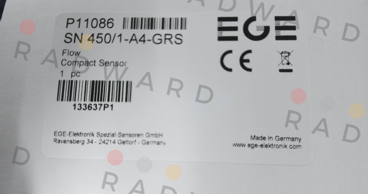Ege-p/n: P11086, Type: SN 450/1-A4-GRS price