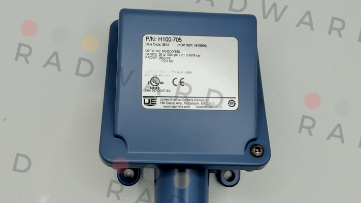 United Electric Controls-H100-705-M540 price