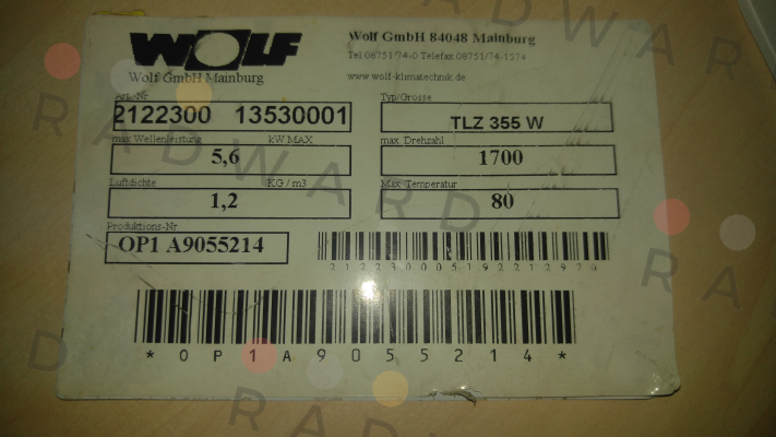 Comefri-TLZ 355 A / 13501000 price