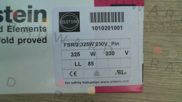 Elstein-FSR/2 325 W 230 V price